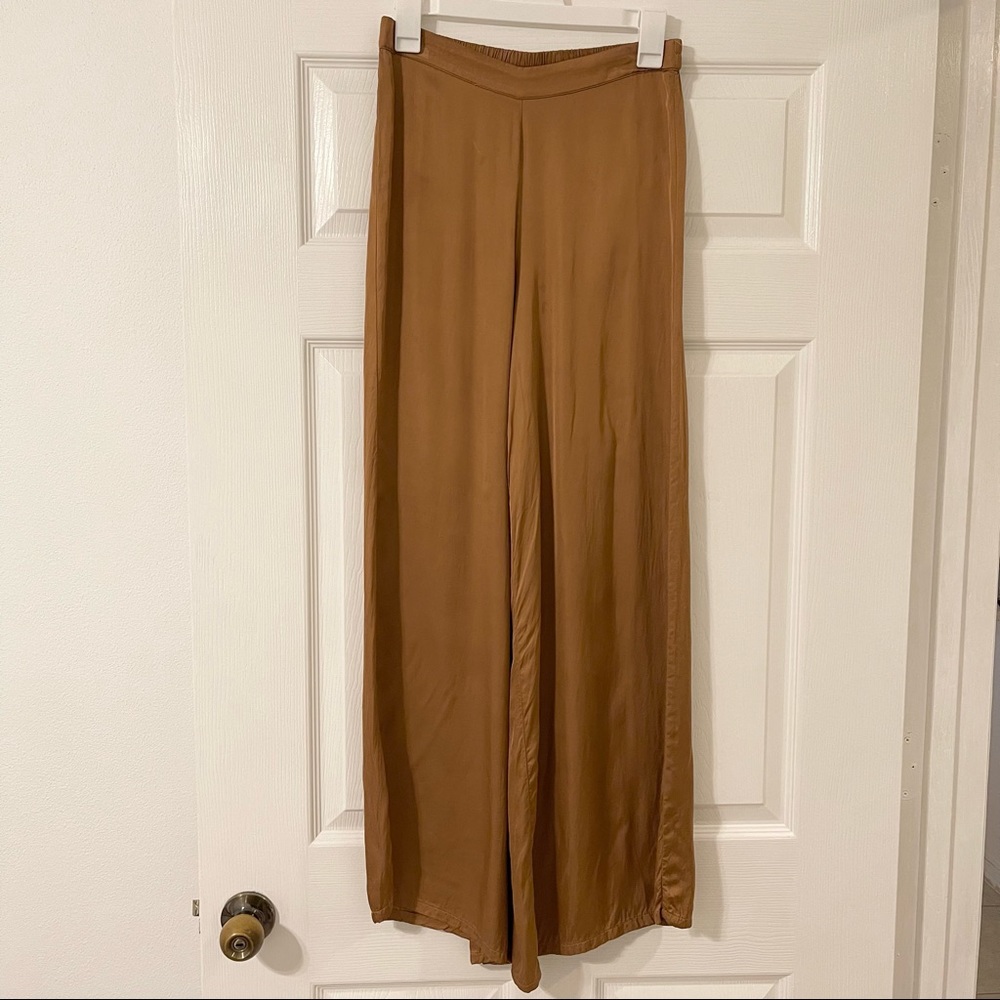 Young Fabulous and Broke Wide Leg Silky Pant - Picture 3 of 8